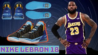 lebron 18 gold