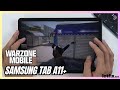 Samsung Galaxy Tab A11+ Call of Duty WARZONE Mobile Gaming Test