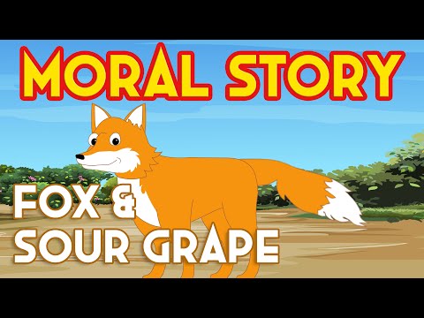 Fox and the Sour Grapes Story in Tamil | நரி கதை | Short Story For Kids