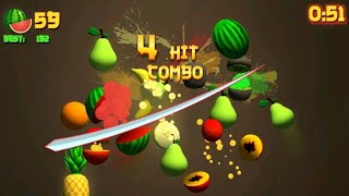 #GAME   || Fruit slice || game memotong buah || screenshot 2