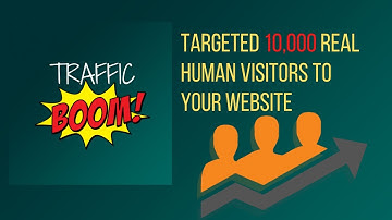 TARGETED 10,000 Real Human visitors to your website - Web Traffic 2020