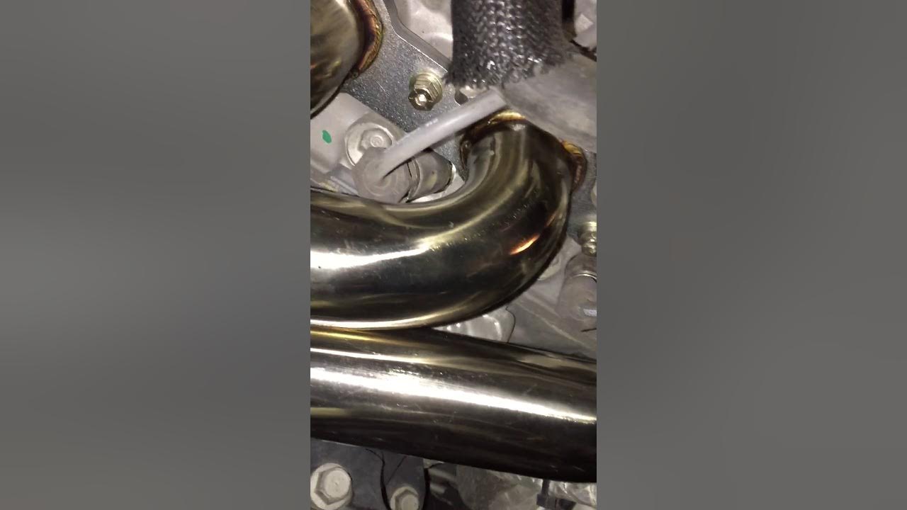 2014 Sierra 5.3 Speed Engineering headers, fitment - YouTube
