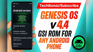 Genesis OS 4.4 Android 15 (GSI Rom) On Any Phone Without PC  Ft. Samsung Galaxy S9+ #gsi #android15