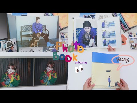 <strong>BTS</strong> Me, Myself &amp;<strong>amp</strong>; SUGA 포토북 언박싱