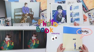 Распаковка эстетической фотокниги Юнги из BTS ☁️ Me, Myself & SUGA