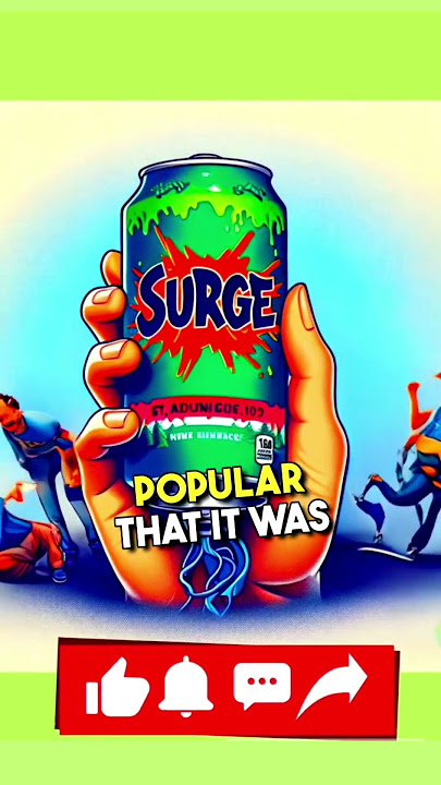 Surge Soda History❗️😗 #Surge #soda #surgedrink #cocacola #shorts