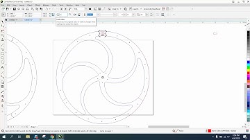 Corel Draw Tips & Tricks Cutting an item that is too big for your laser bed Flywheel Part 2