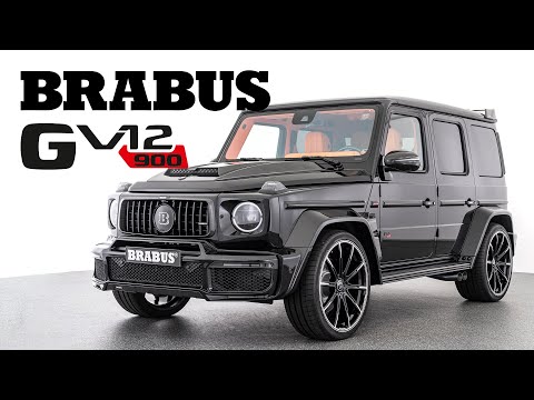 The World'S Most Powerful G-Class: Brabus Gv12 900