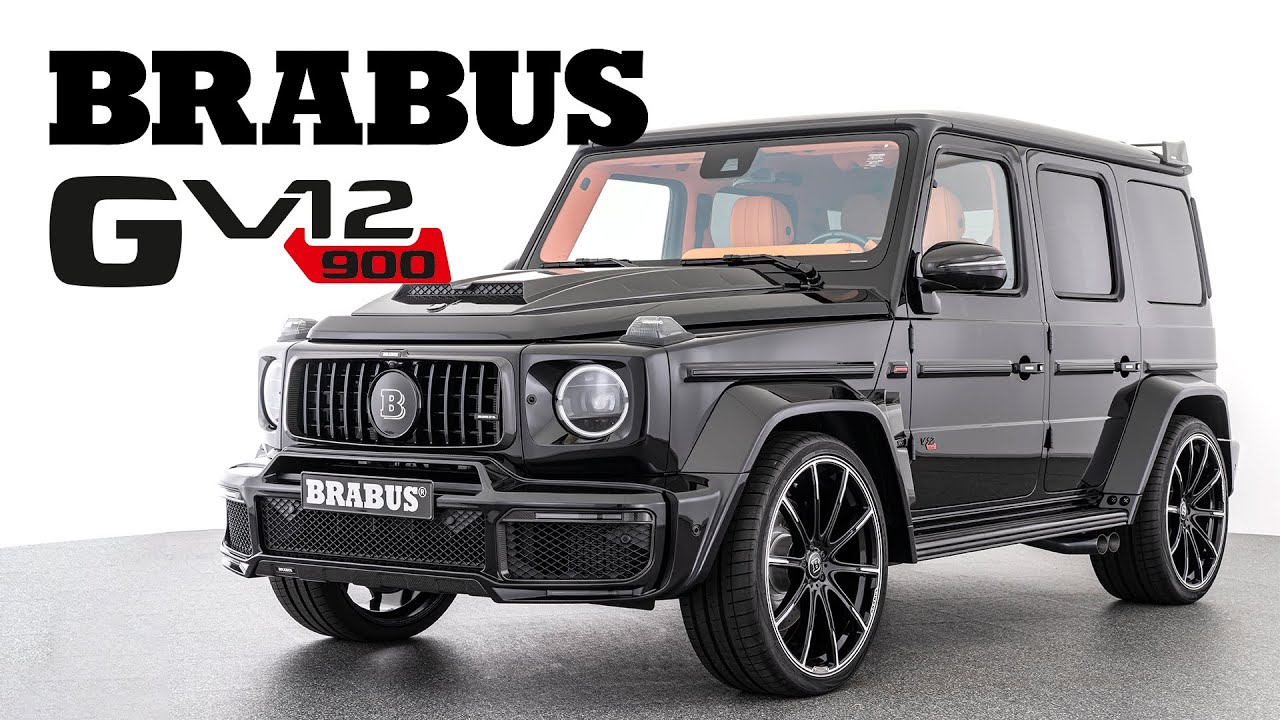 The World S Most Powerful G Class Brabus G V12 900 Youtube