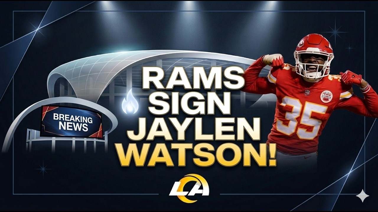 Jaylen Watson Heads to LA! 🐏🔥 #larams