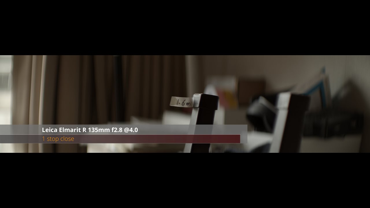 Anamorphic Sharpness Test - 135mm @4.0 - BMPCC4k - Metabones XL - Leica R - Kowa 8z - 135mm f2.8