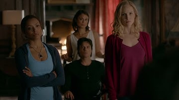 The Vampire Diaries: 8x10 - Bonnie and Caroline in Damon