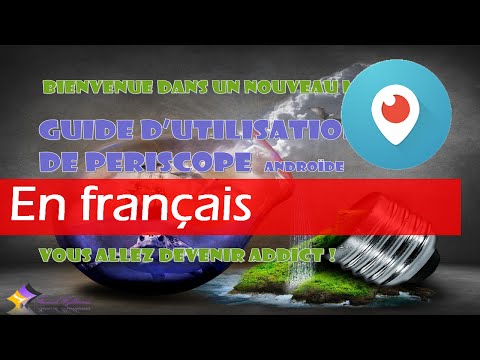 Tutoriel periscope FRançais le guide \