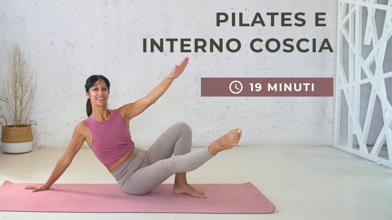 Pilates e interno coscia | esercizi di Pilates a casa