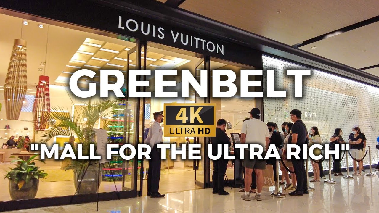 4K | GREENBELT MAKATI CITY Afternoon Walk | Philippines - December 2021