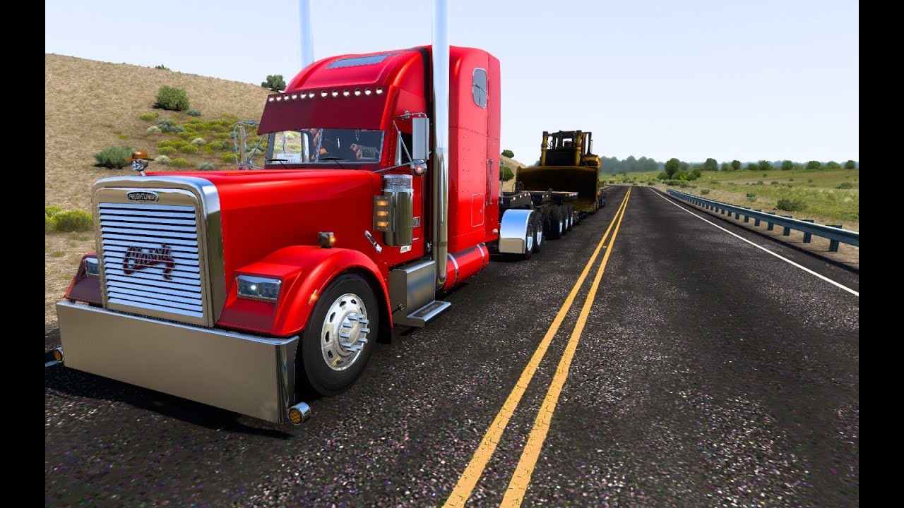 🚛💨 Freightliner Classic Heavy Haul Bozeman (MT) to Butte (MT