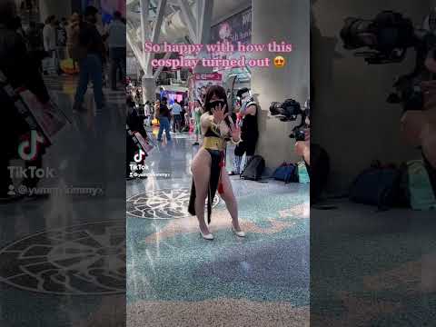 My Chunli Cosplay at Anime Expo 2022  #shorts