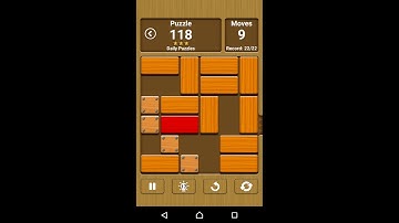 Unblock me - Daily puzzle 118(16/10/2017)