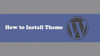 WordPress Tutorial | How to Install Theme From Dashboard screenshot 1