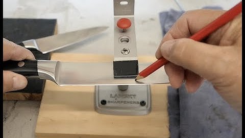 Knife Sharpening - Tips and Tricks using the Lansky sharpening system