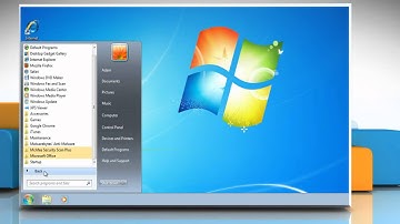 How to prevent programs from automatic startup in Windows® 7
