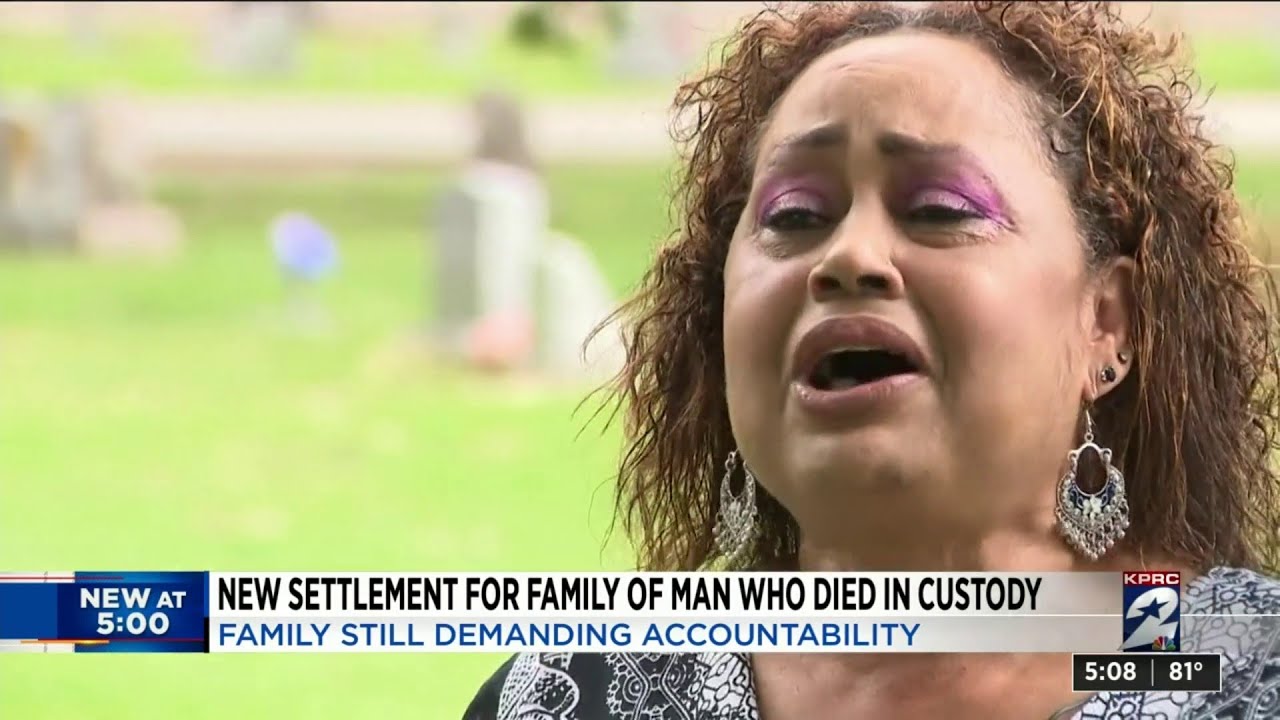 New settlement for family of man who died in custody - YouTube