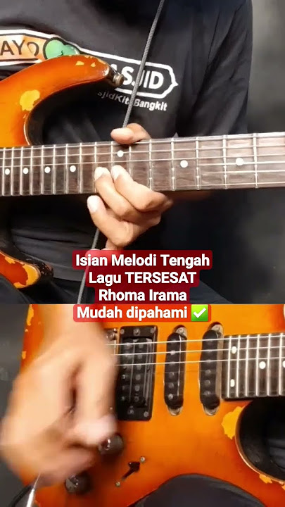 Isian Melodi Tengah Lagu TERSESAT Rhoma Irama Soneta ‼️mudah dipahami ✅