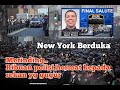 Final Salute to Fallen NYPD officer, Penghormatan Terakhir utk Polisi New York yg Gugur Dalam Tugas.