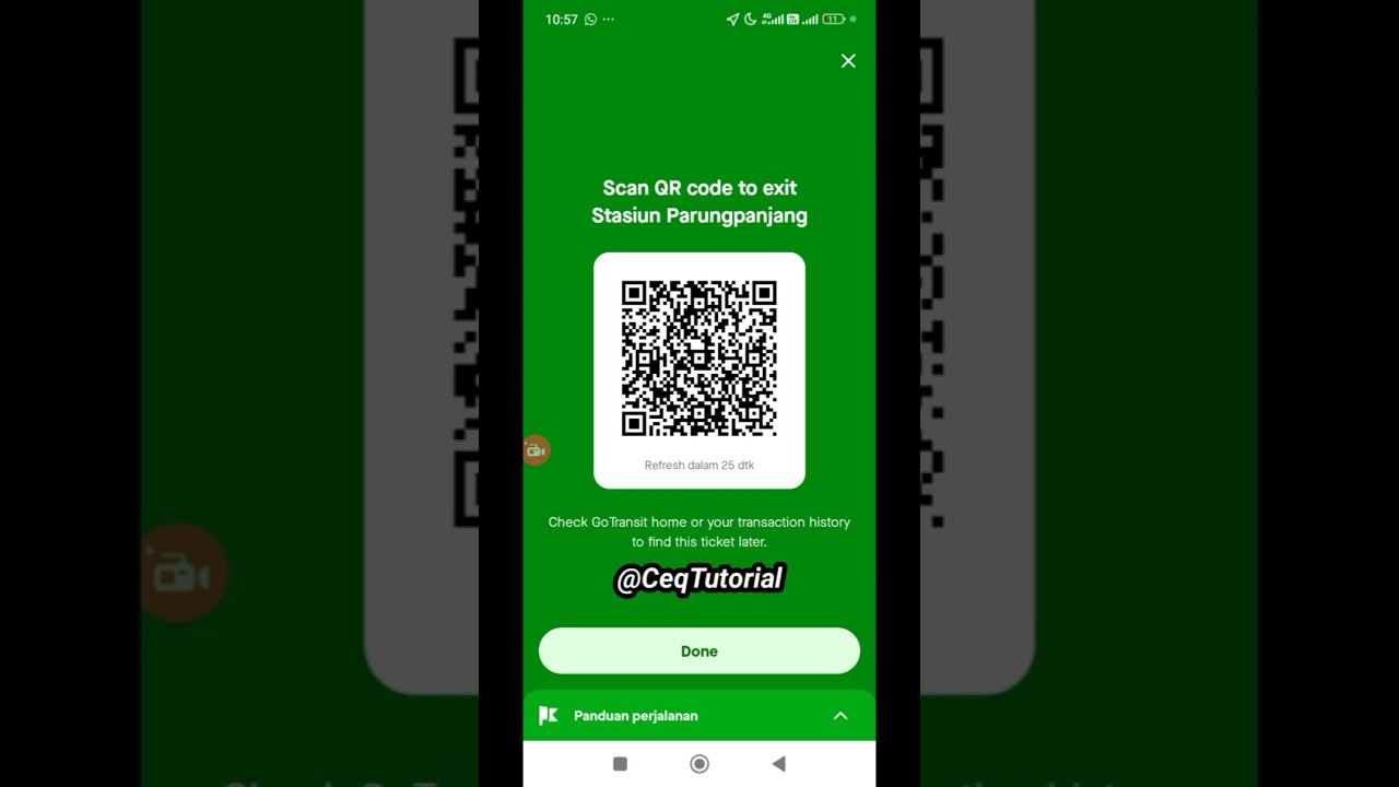 Cara beli E-ticket Kereta Api KRL Commuter Line via ONLINE Aplikasi GOJEK 