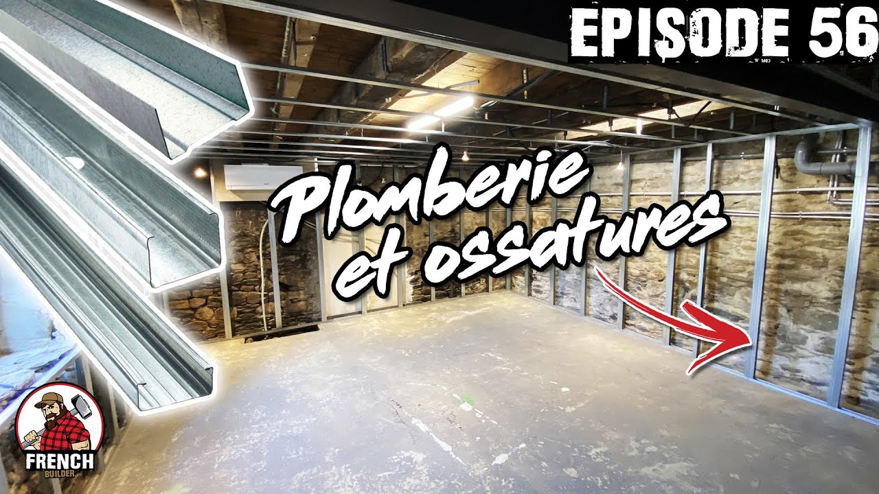 🦇 Rénovation d'une maison abandonnée - EP56 - Plomberie et ossatures