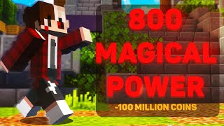 Hitting 800 MAGICAL POWER | Hypixel Skyblock