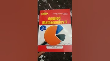 applied mathematics book Sarthak