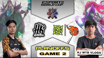 HOMEBOIS vs NIP FLASH GAME 2 | MSC 2024 PLAYOFFS