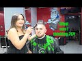 IS SHE THE BEST FEMALE BARBER IN THE WORLD?!!? || SATISFYING VIDEO HD