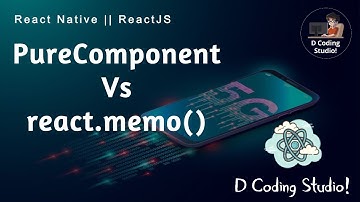 Pure component and React.memo for React Native and ReactJS!