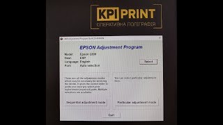 Epson Adjustment Program сброс счётчиков отработки принтеров Эпсон