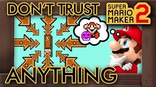 Super Mario Maker 2 - Don't Trust Anything TROLLOGY