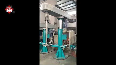 GFJ-30KW High Speed Disperser/ USA customer/ Tonghui Machinery