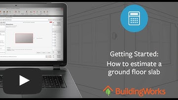 Getting Started: How to estimate a ground floor slab