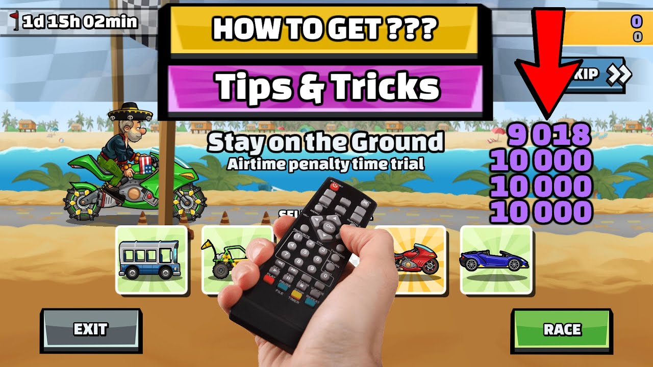 Hill Climb Racing Tips & Tricks To Beat The Game Like It's Nothing