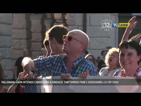 MALIGNANI: «NON INTENDO CANDIDARMI A SINDACO, TANTOMENO FARE L'ASSESSORE» | 11/07/2024