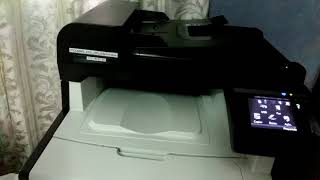 IMPRESORA MULTIFUNCIONAL HP laserjet pro cm1415fnw - YouTube