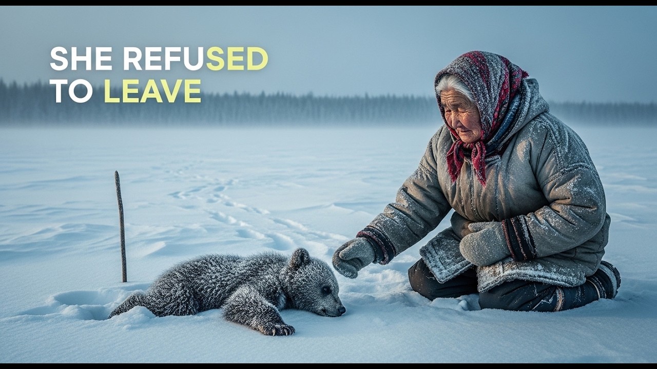 ❄️A Bear Cub Was Dying in the Snow | A 91 Year Old Widow Refused to Leave