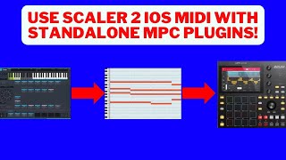 Akai MPC Tutorial Video : Using Scaler 2 iOS MIDI with MPC plugins