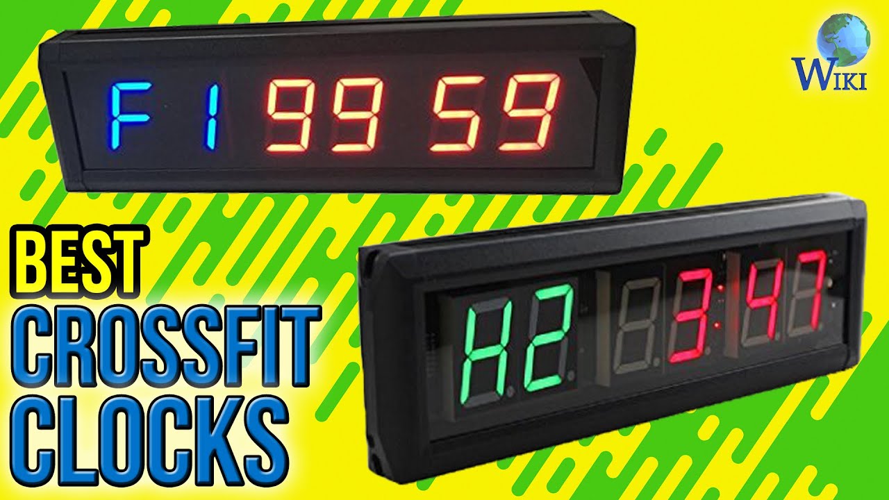 6 Best Crossfit Clocks 2017 YouTube