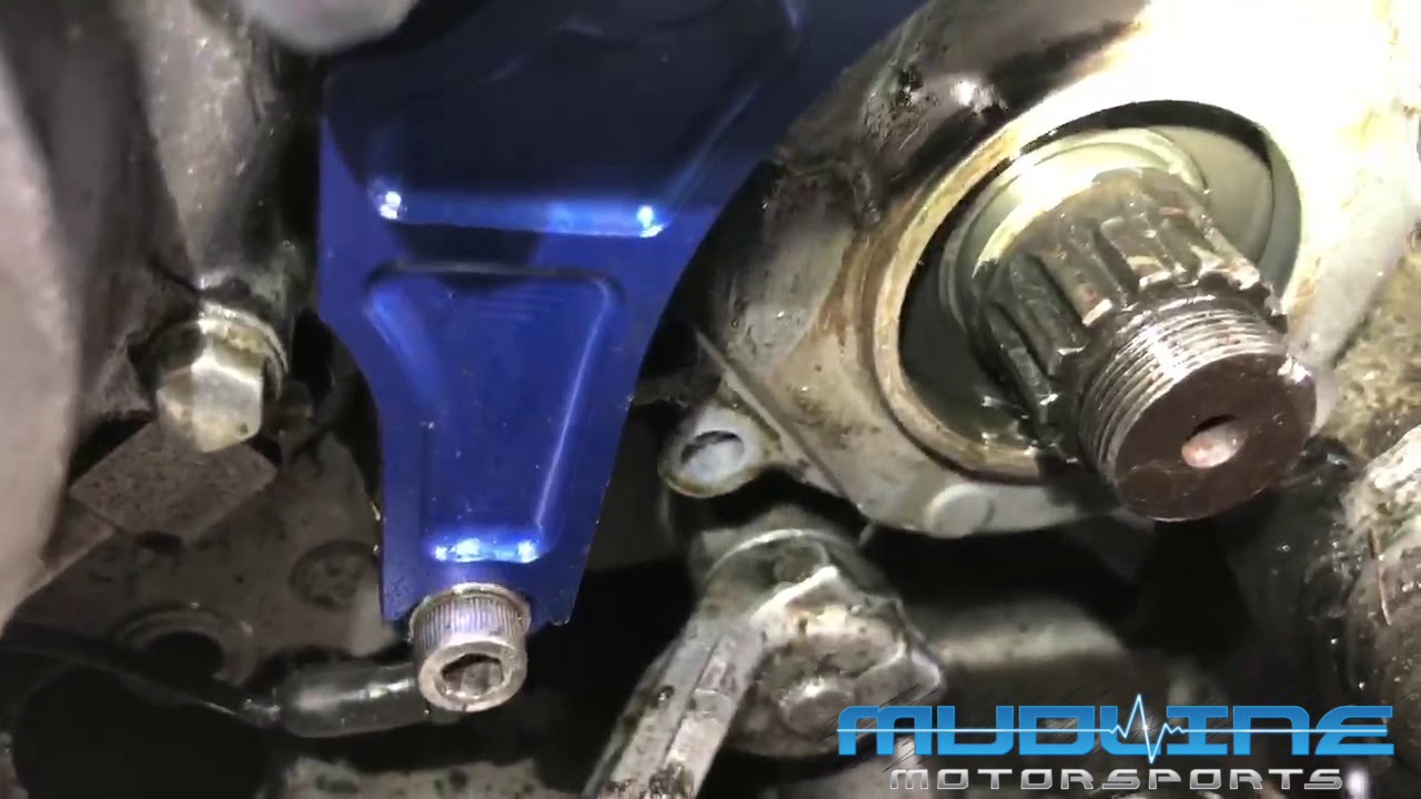 0410 YFZ450 Countershaft Seal Replacement YouTube