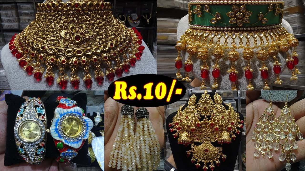 Cheapest Jewellery Just ₹10 Bridal Set, Bangles, Earring, Stone Kundan