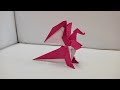 Origami Dragon Instructions | How To Fold Dragon Step By Step