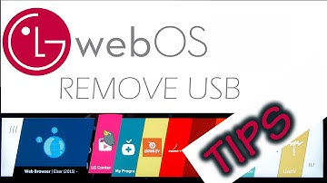 WebOS  How to safely remove USB device
