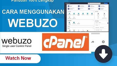 Webuzo Vs Cpanel Control Panel Demo